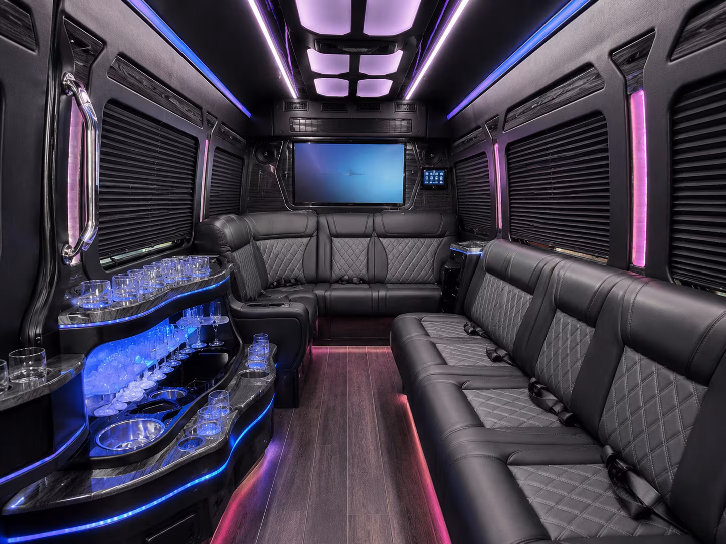 securing prom transportation from upland to any venue