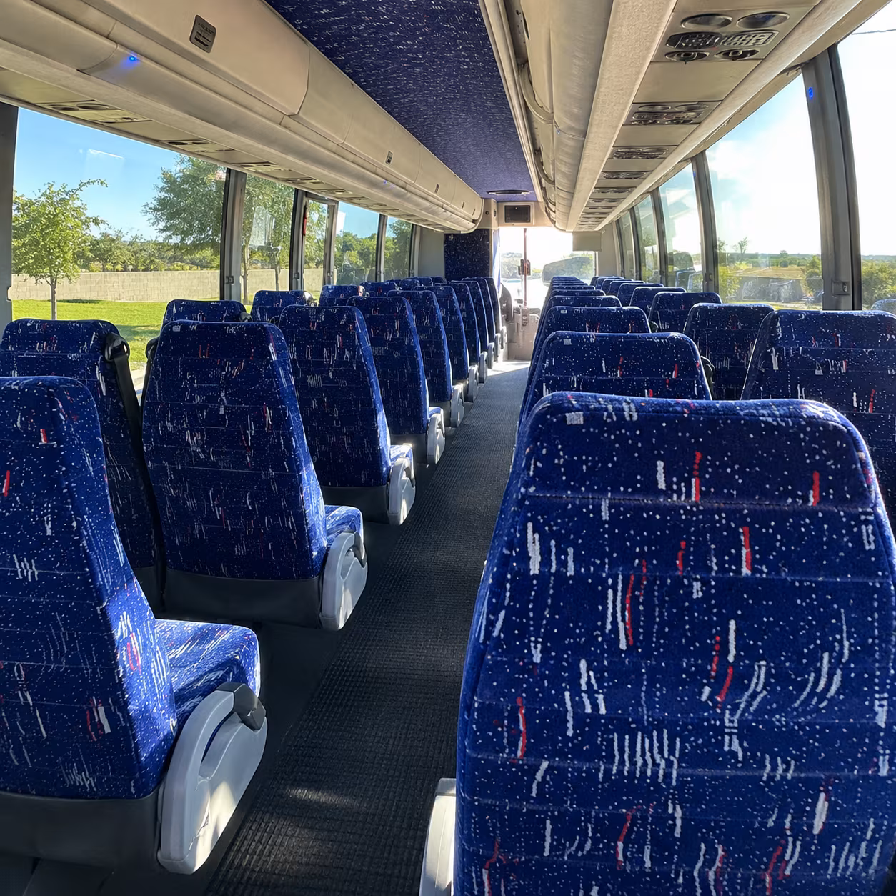 upland bus rental service area