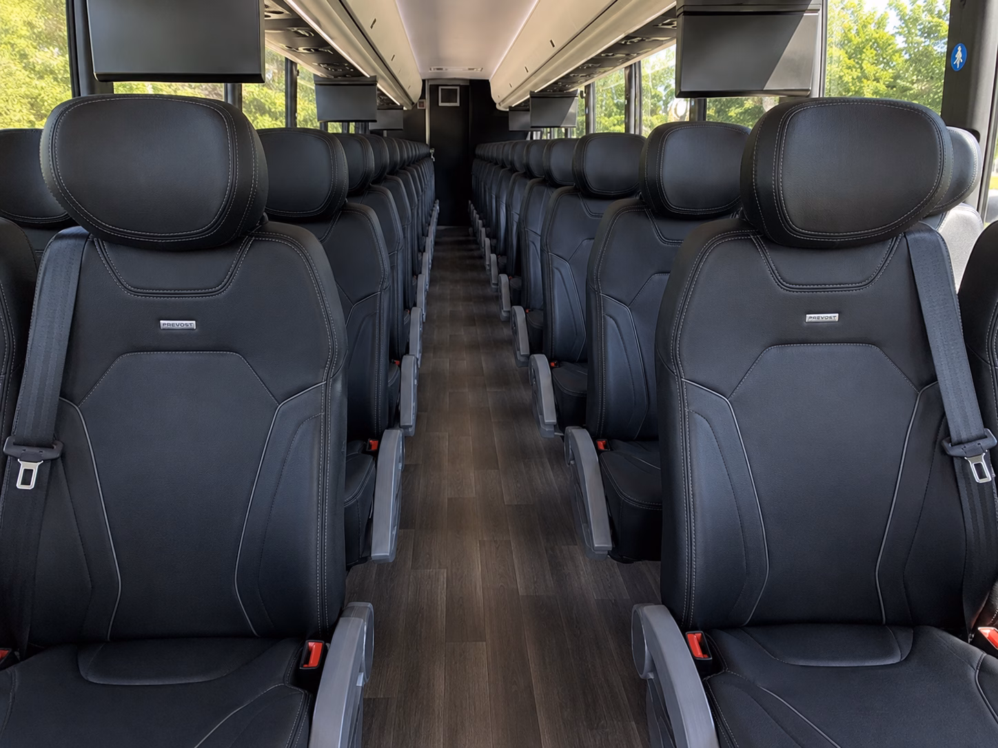 upland religious group transportation onboard seating